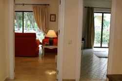 Entrance and views through apartment
