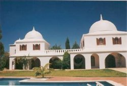 Villa and pool