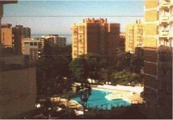 view from balcony