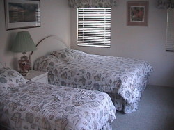 Villa 2 single bed bedroom