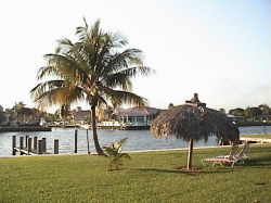 Property view of intracoastal waterway