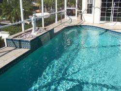 great heated pool