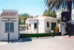 Gated entrance