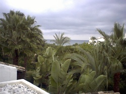 The view from the 2nd floor terrace