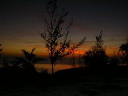 View Of Sunset From The Porch...