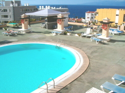 view from balcony