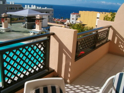 view from the balcony