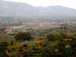 views from terrace, over la cala golf .