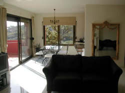 lounge and dining area